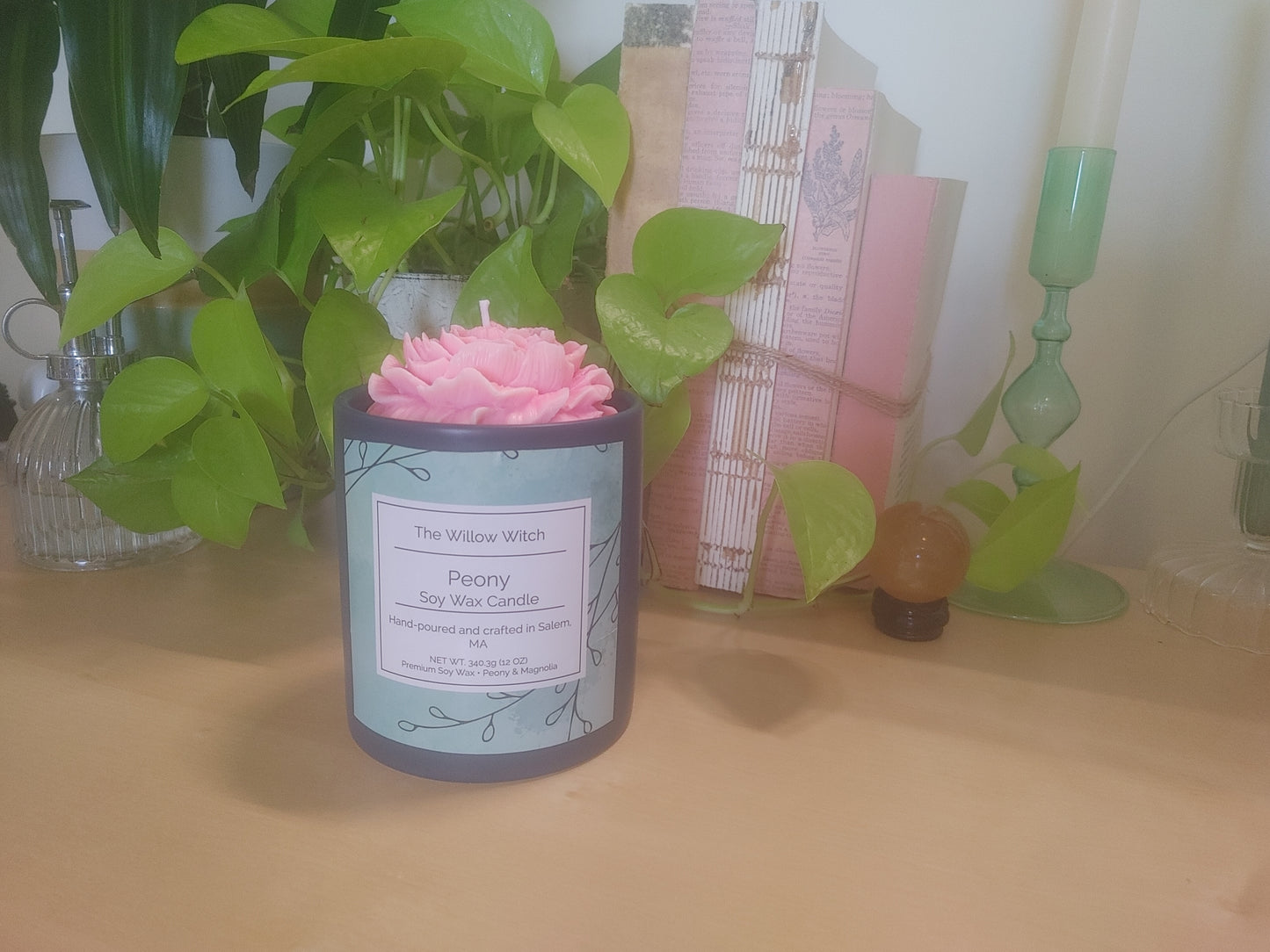 Flower Garden Tumbler Candle