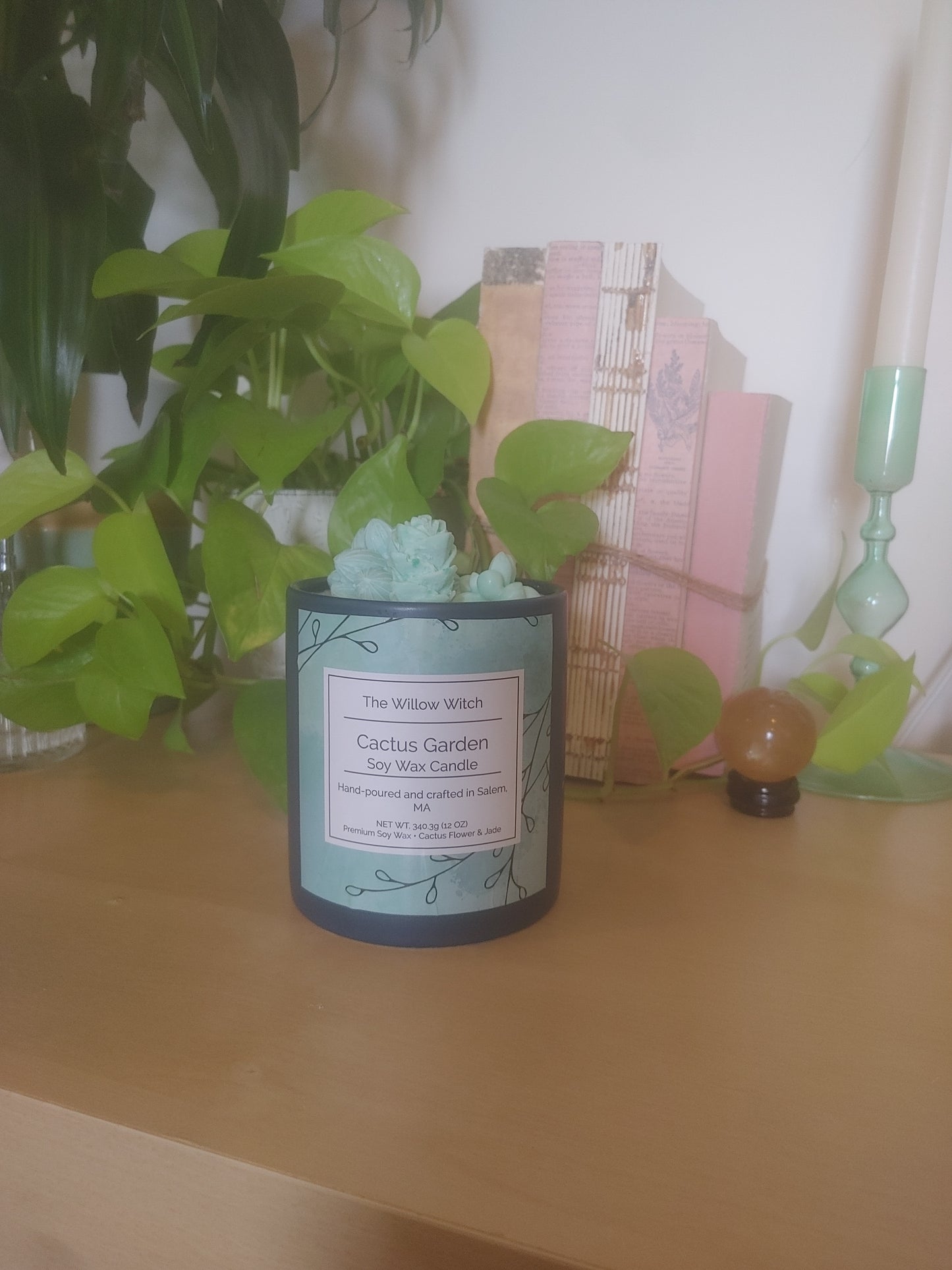 Mini Cactus Garden Candle