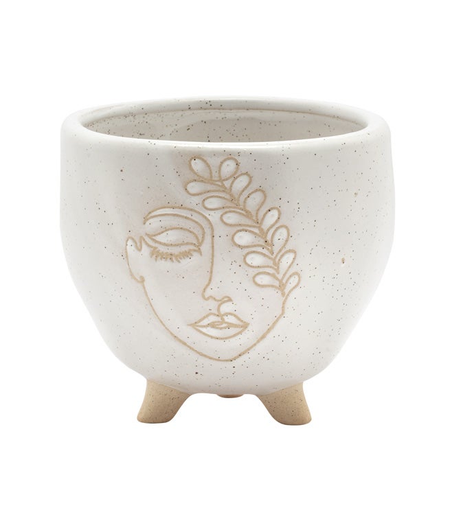 Embossed Face Planter