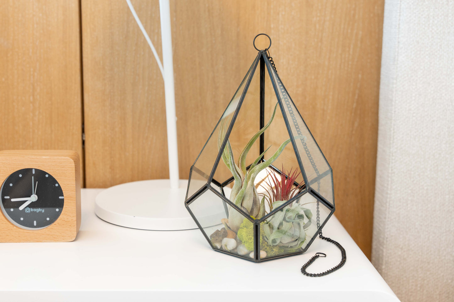 Glass Diamond Terrarium