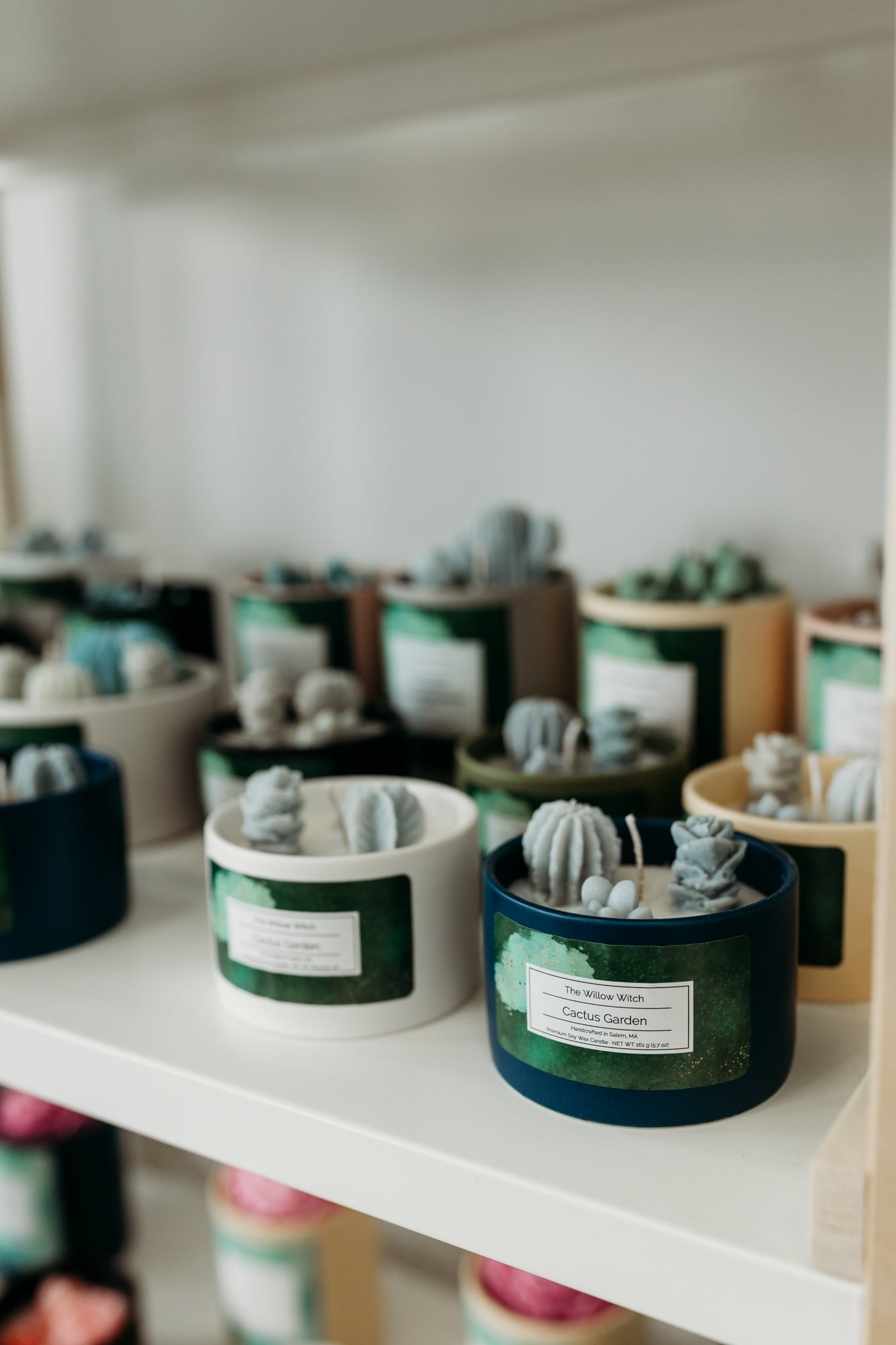 Mini Cactus Garden Candle